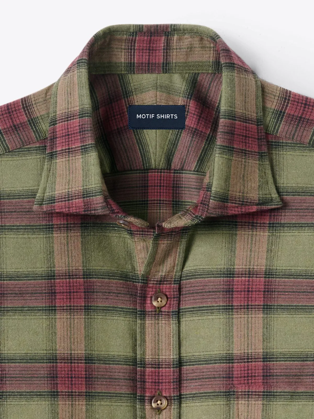 Yeşil & Bordo Flannel Gömlek